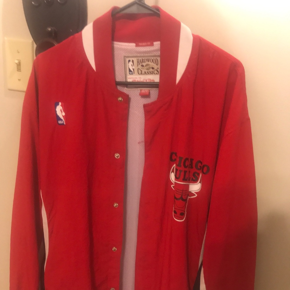 Authentic Bulls warm up jacket for Sale